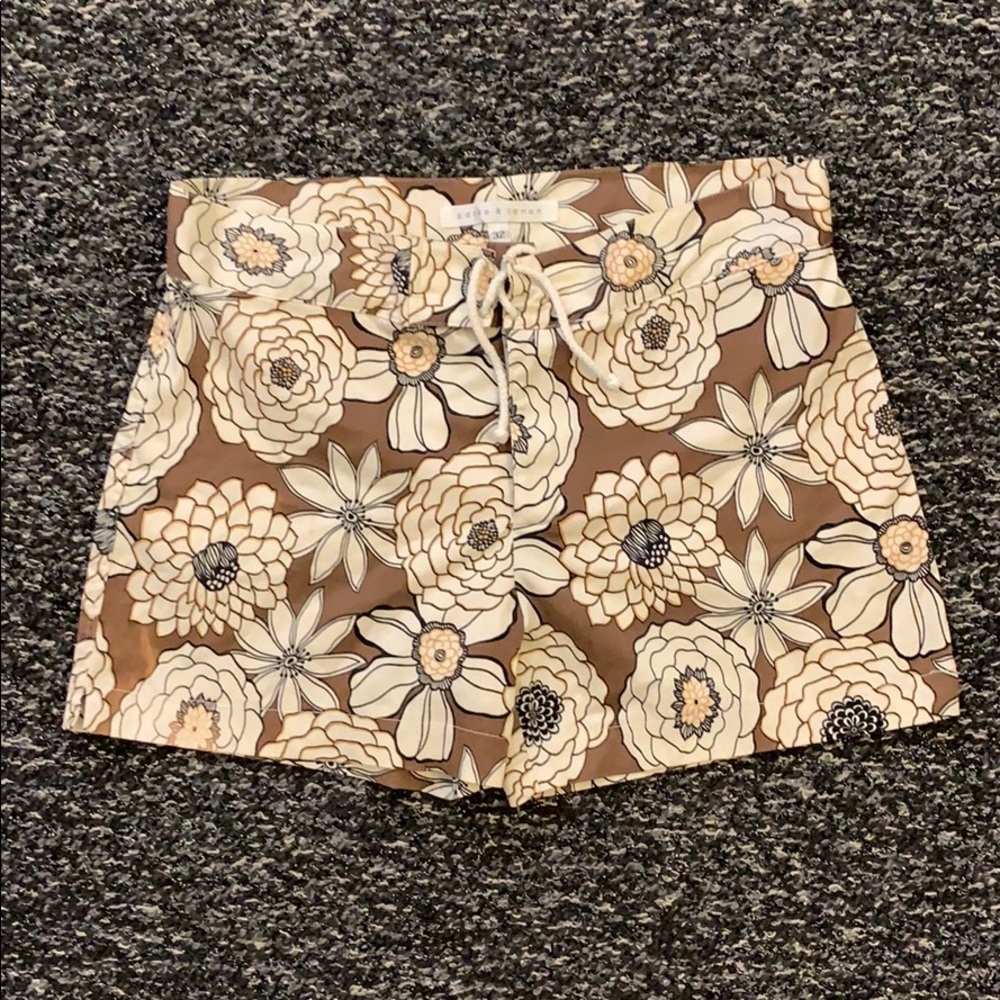 Parke & Ronen Swim Trunks Sz 32
